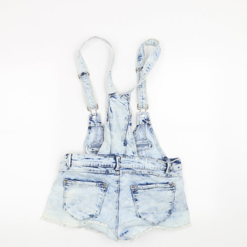 Preworn Womens Blue   Dungaree One-Piece Size 14
