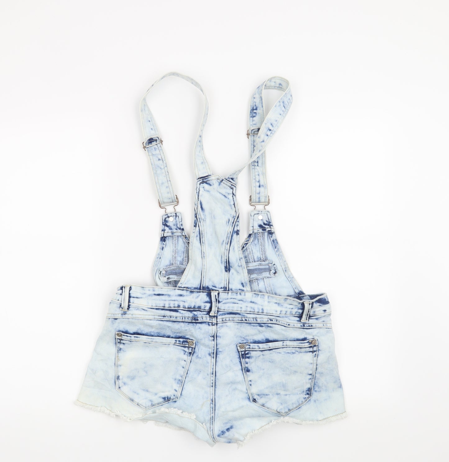 Preworn Womens Blue   Dungaree One-Piece Size 14