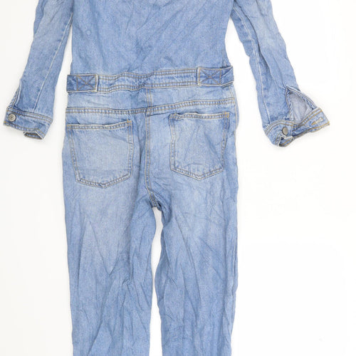 Denim CO Womens Blue   Jumpsuit One-Piece Size 4