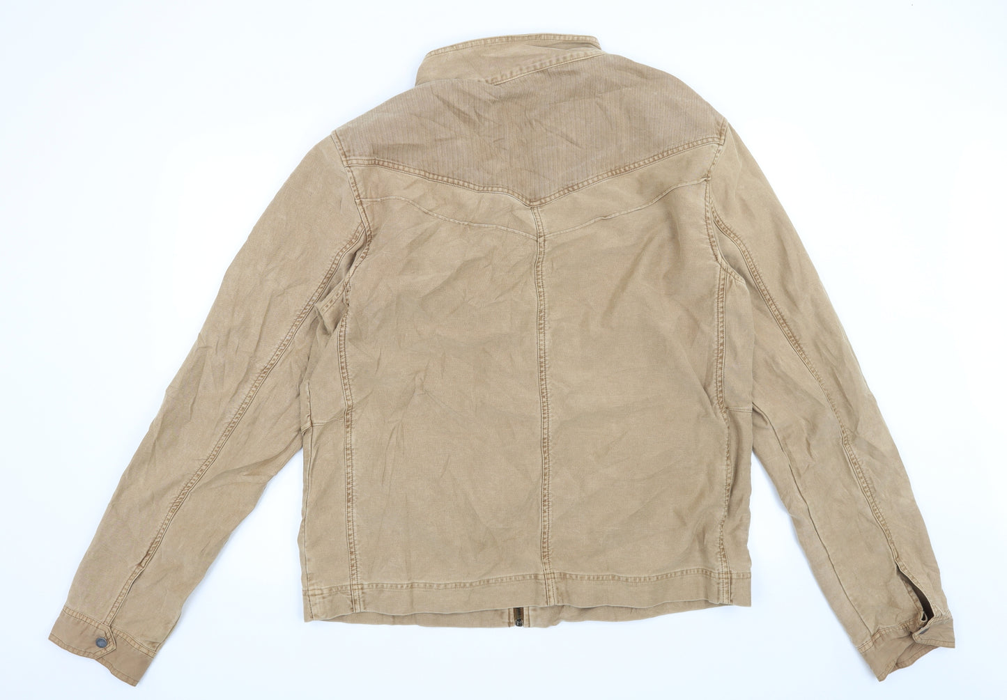 Tom Wolfe Mens Brown   Jacket  Size 2XL