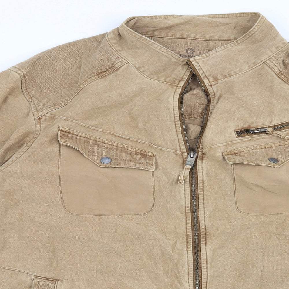 Tom Wolfe Mens Brown   Jacket  Size 2XL