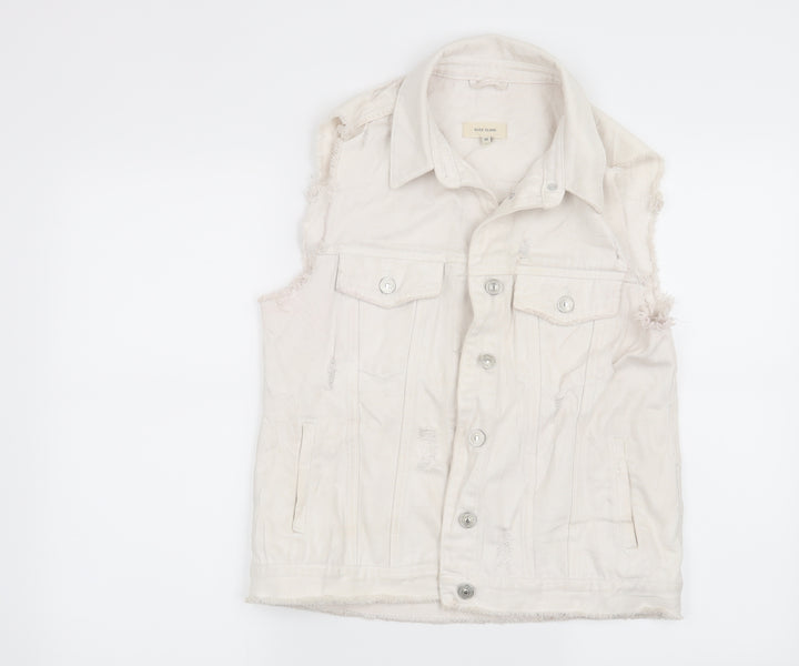 River Island Womens White   Jacket  Size 10