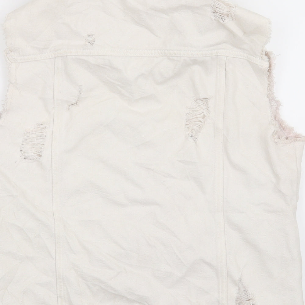 River Island Womens White   Jacket  Size 10