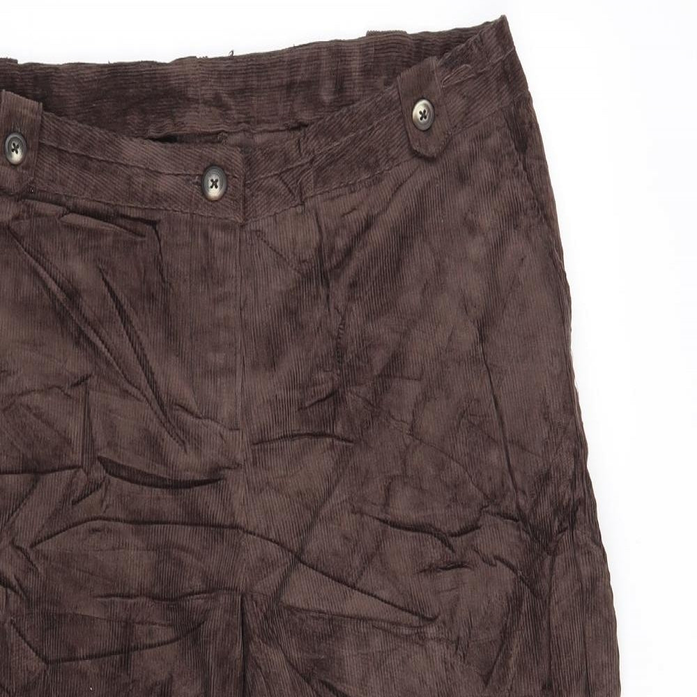 TU Womens Brown   Straight Jeans Size 16 L20 in