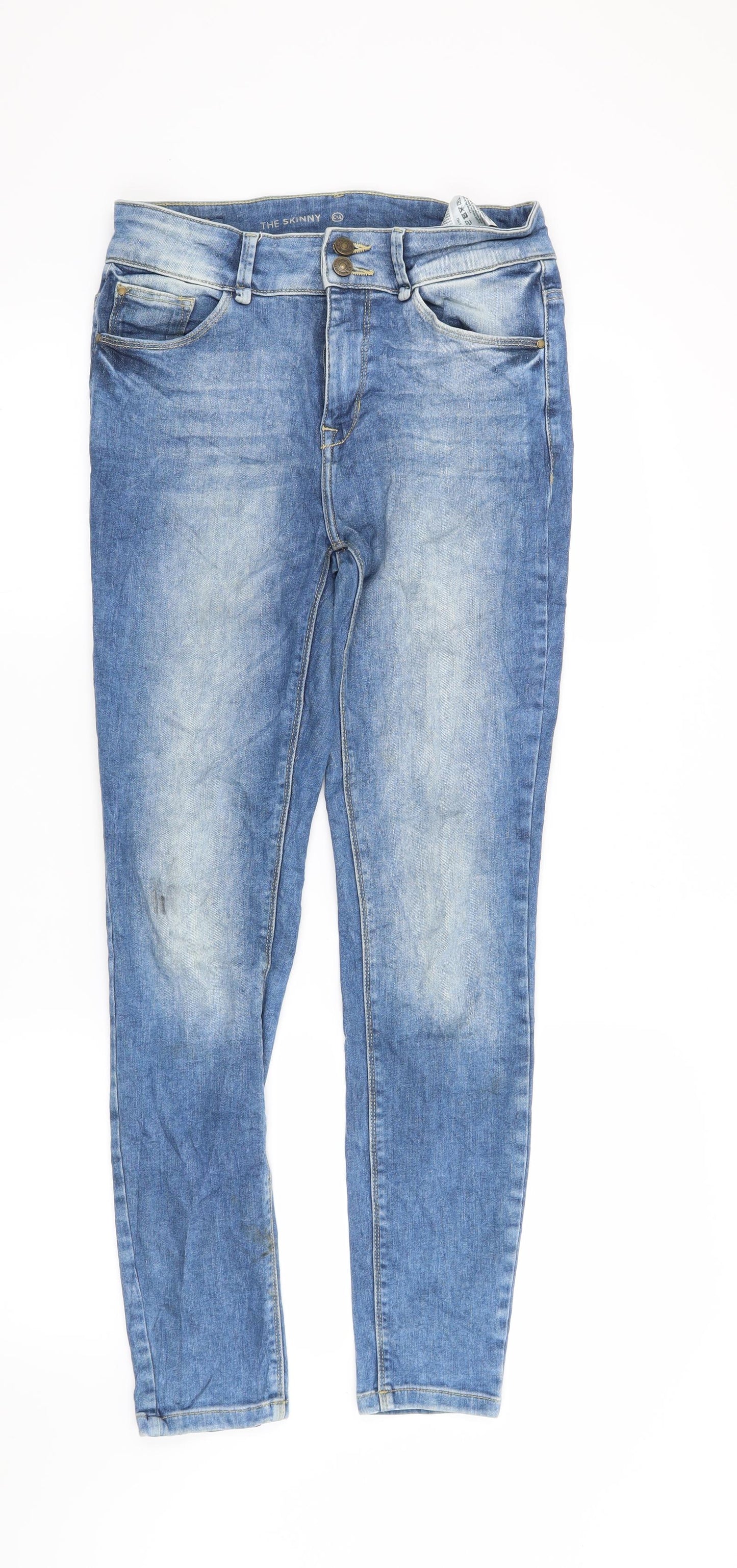 C&A Womens Blue   Skinny Jeans  L29 in