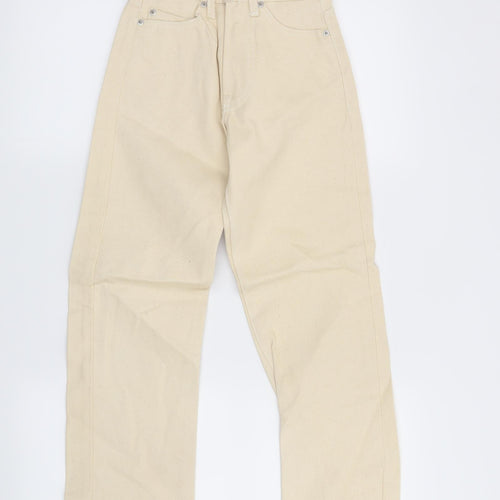 Pepe Jeans Womens Beige   Straight Jeans Size 22 in L23 in