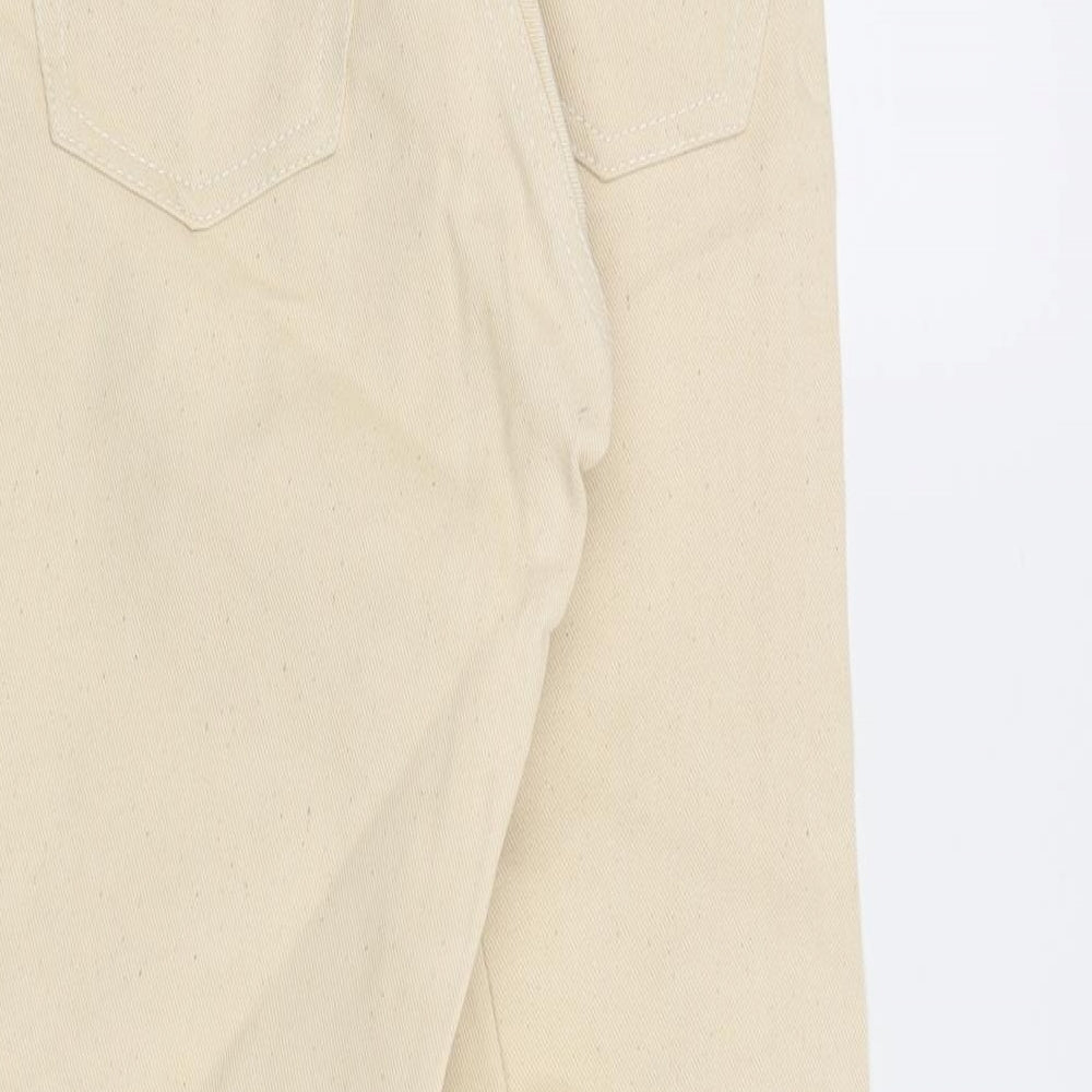 Pepe Jeans Womens Beige   Straight Jeans Size 22 in L23 in