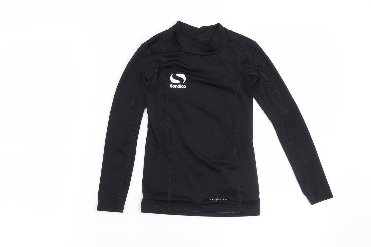 Sondico Boys Black   Basic T-Shirt Size 5-6 Years