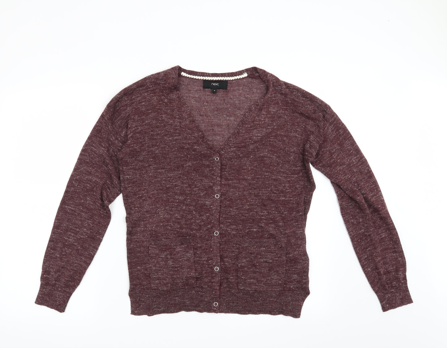 NEXT Womens Red   Cardigan Jumper Size 10