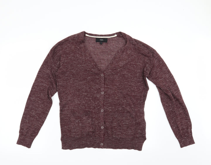 NEXT Womens Red   Cardigan Jumper Size 10