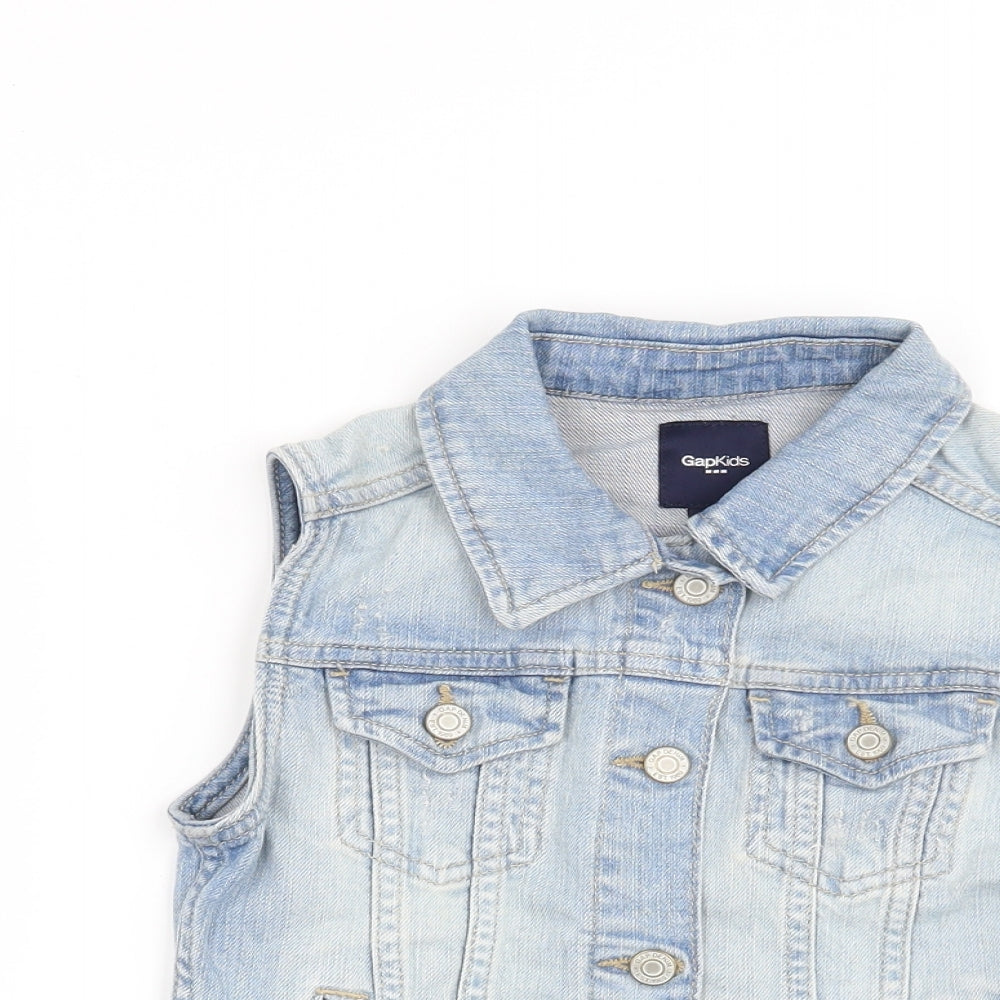 Gap Girls Blue   Jacket  Size 8-9 Years
