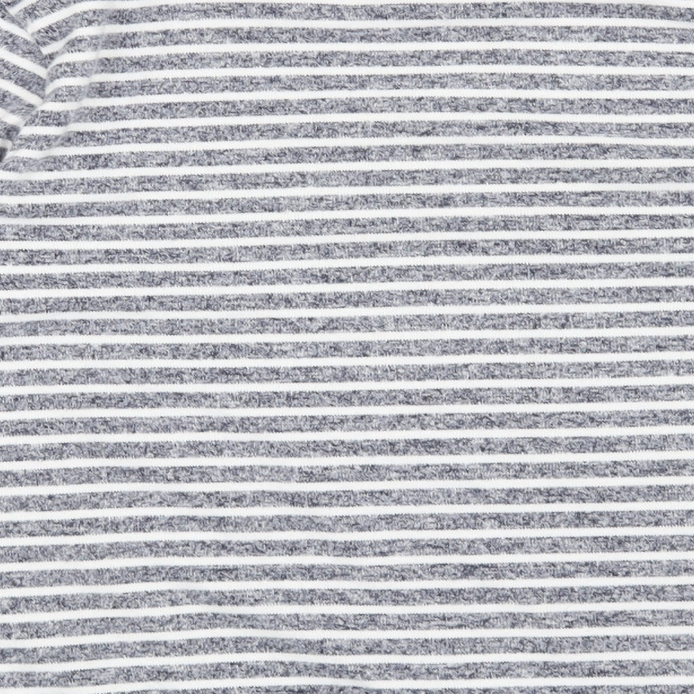 Love To Lounge Womens Blue Striped  Top Pyjama Top Size 12  - Future Dreamer