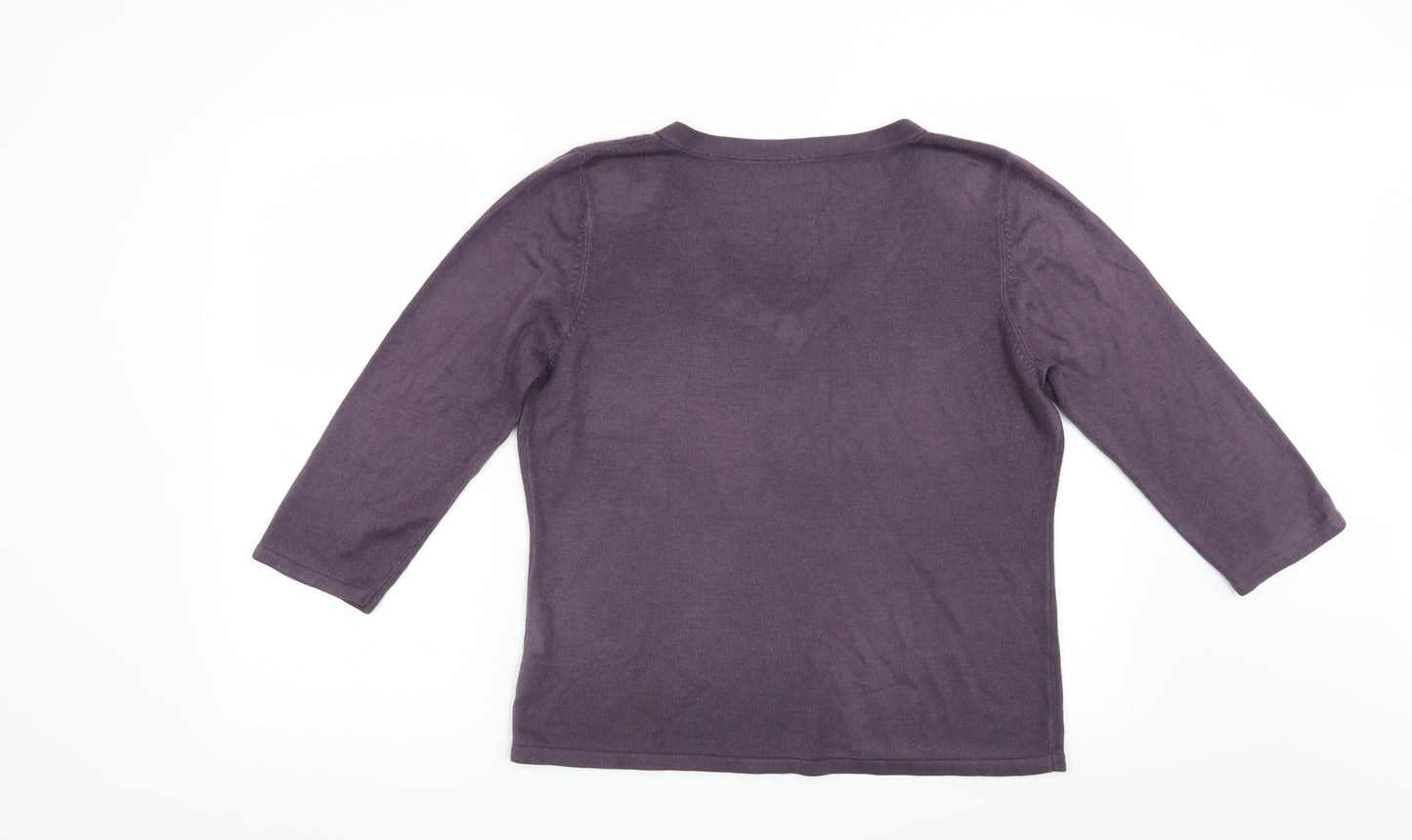 BHS Womens Purple   Pullover Jumper Size 16