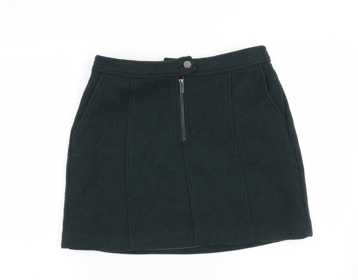 New Look Womens Green   Mini Skirt Size 12
