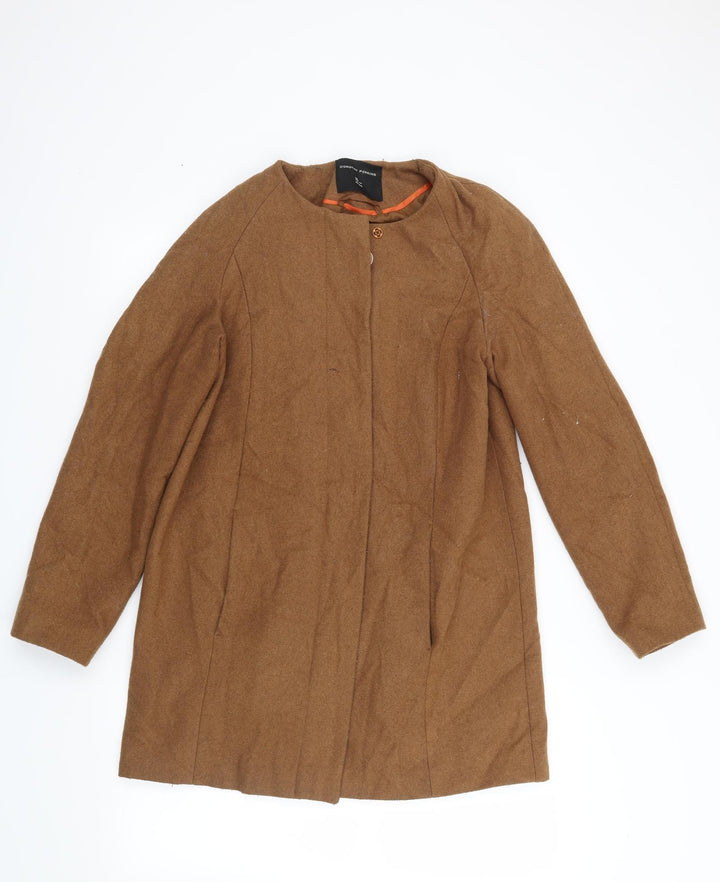 Dorothy Perkins Womens Brown   Jacket  Size 10