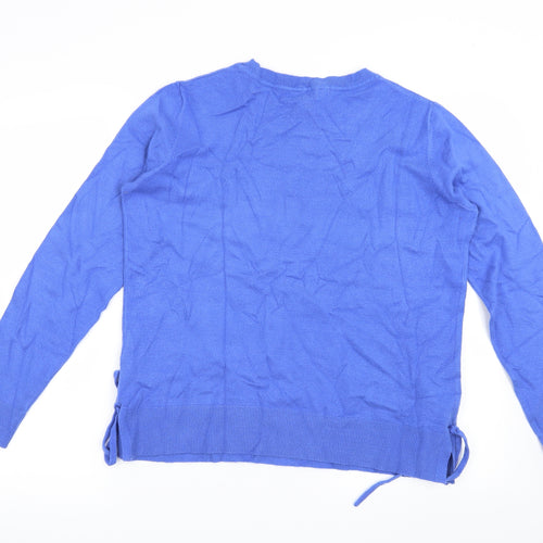 Dorothy Perkins Womens Blue   Pullover Jumper Size 10