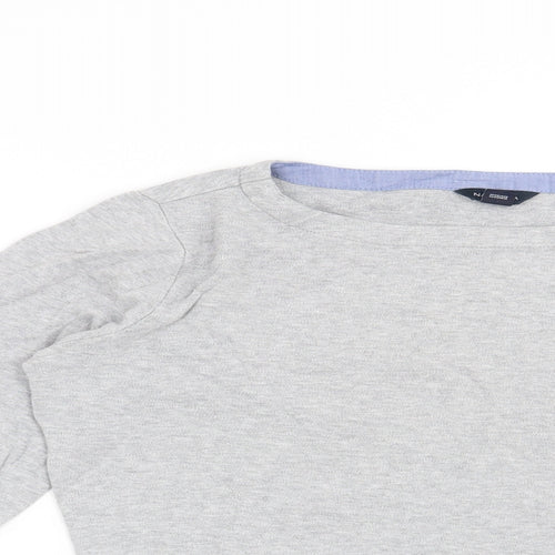 Nautica Womens Grey   Pullover Sweatshirt Size S