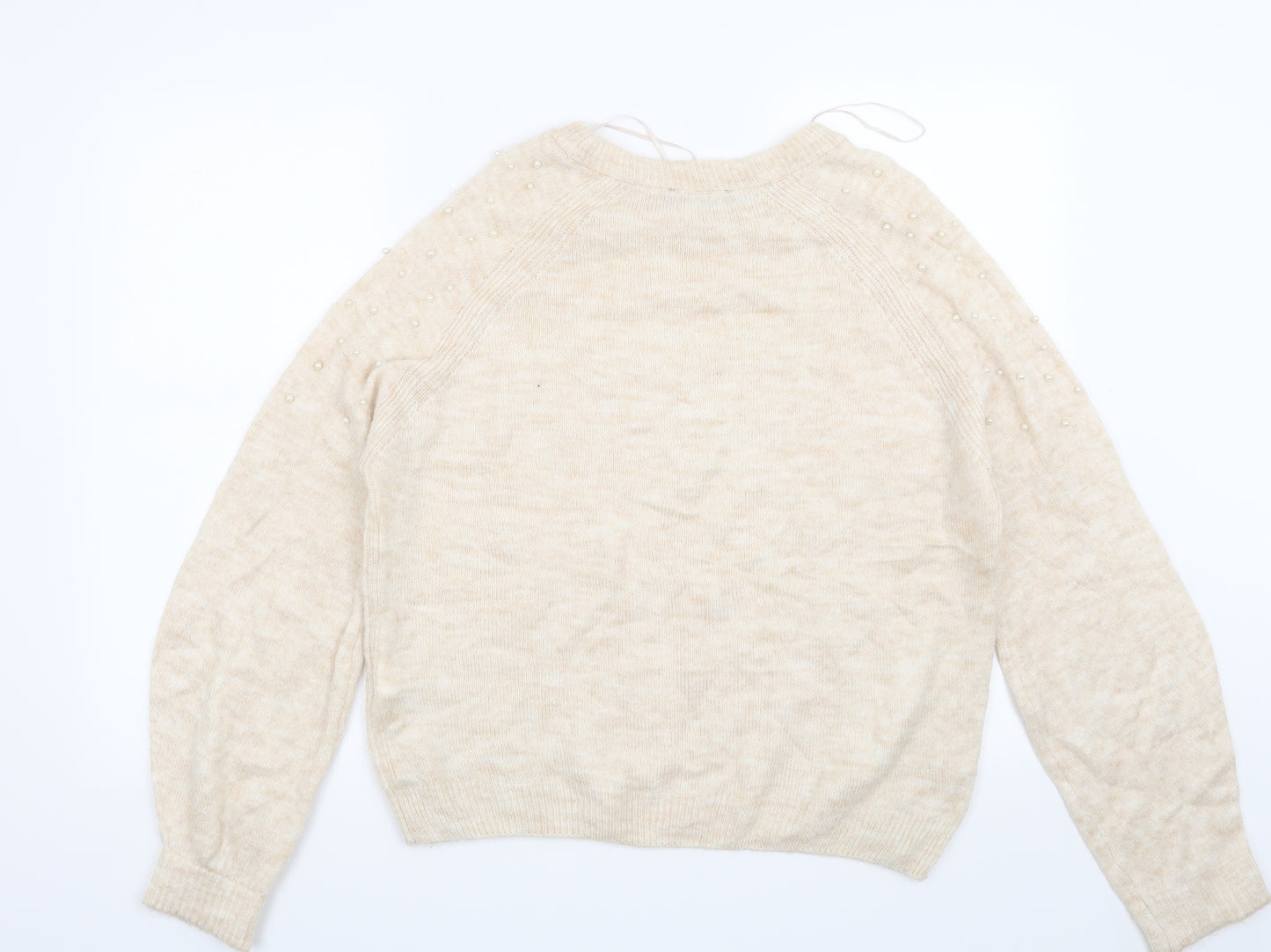 Primark Womens Beige   Pullover Jumper Size 10