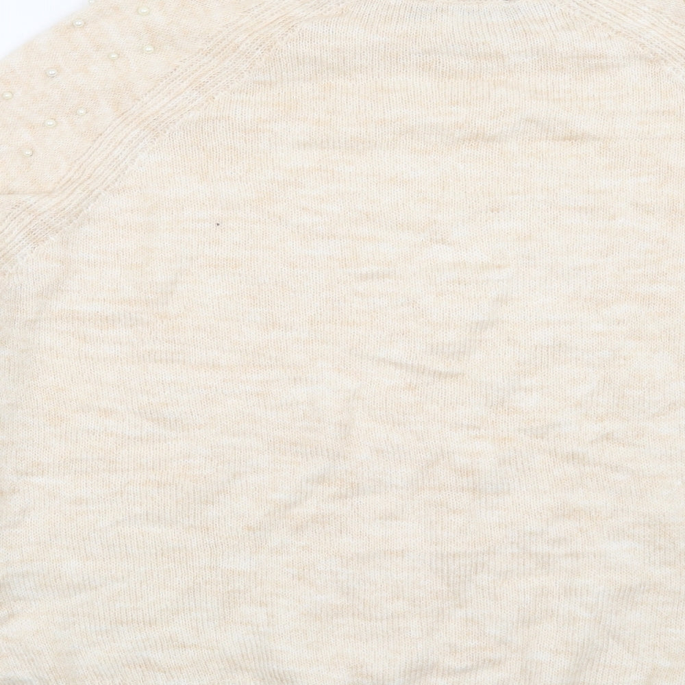 Primark Womens Beige   Pullover Jumper Size 10