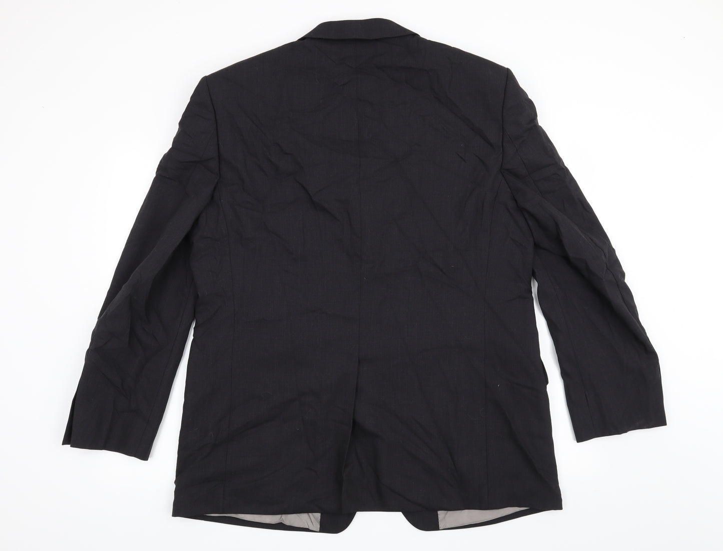 Marks and Spencer Mens Black   Jacket Suit Jacket Size 44