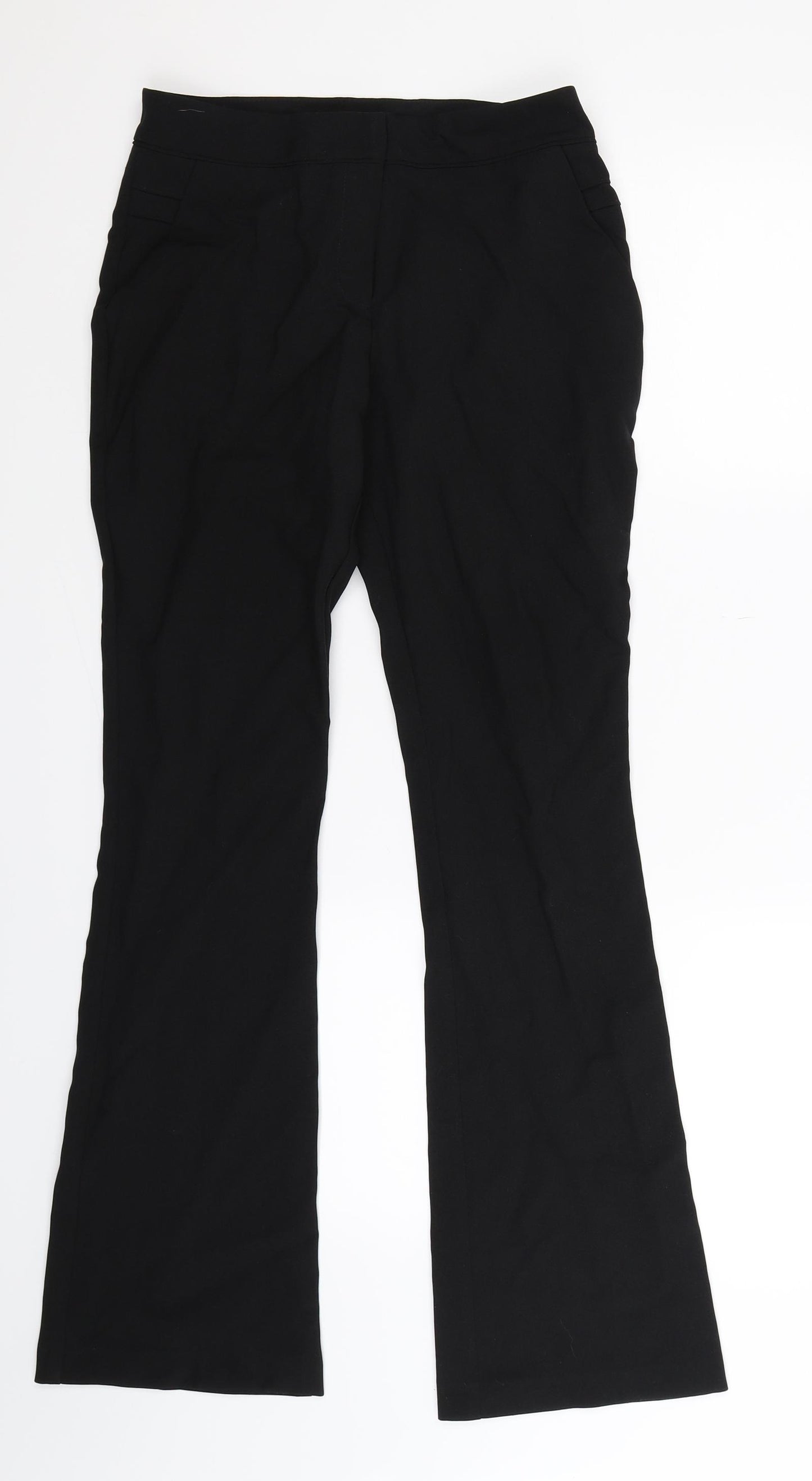 Atmosphere Womens Black   Trousers  Size 6 L31 in