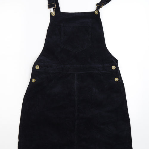TU Womens Blue  Corduroy Mini  Size 12  - Dungaree