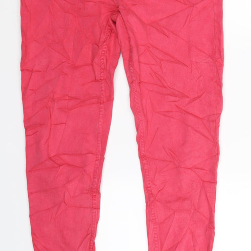Marks and Spencer Womens Pink  Denim Jegging Jeans Size 10 L30 in