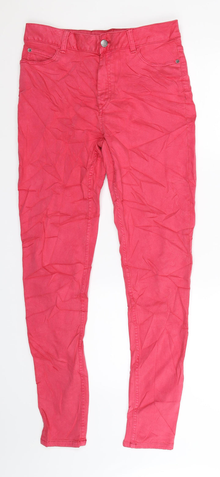 Marks and Spencer Womens Pink Denim Jegging Jeans Size 10 L30 in