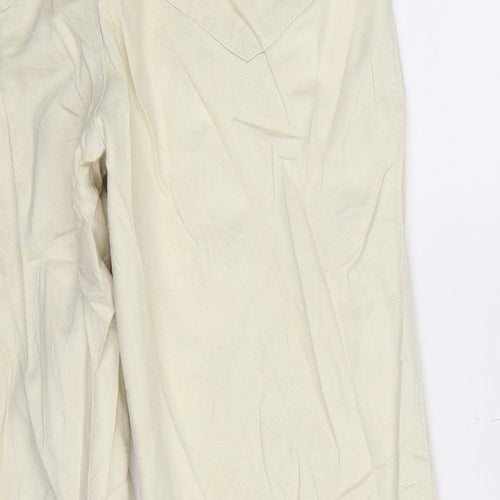 V&Co Womens Yellow  Denim Straight Jeans Size 28 in L27 in