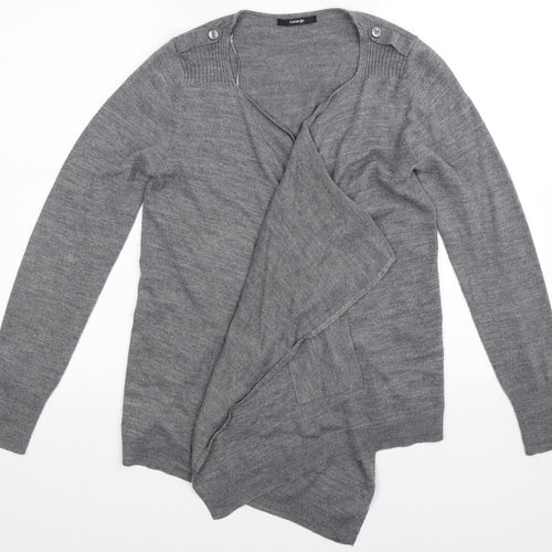 George Womens Grey  Knit Cardigan Jumper Size 10