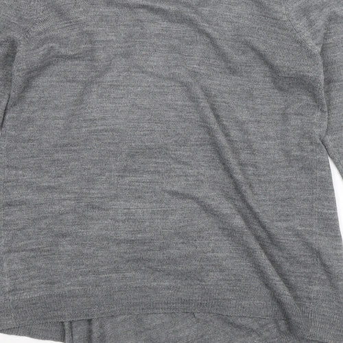 George Womens Grey  Knit Cardigan Jumper Size 10