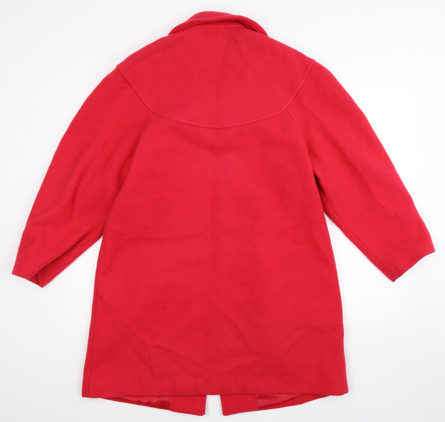 Alexon Womens Red   Overcoat Coat Size S