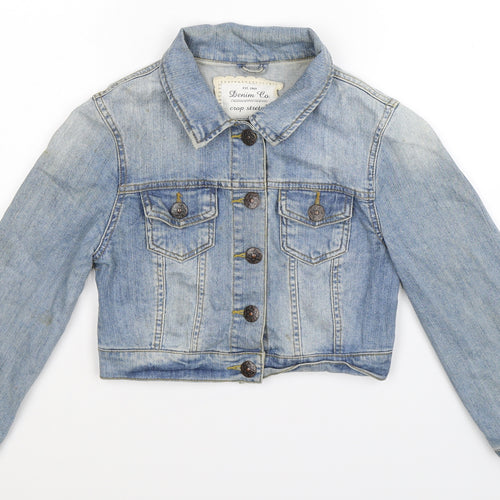 Denim Co Womens Blue  Denim Jacket  Size 8