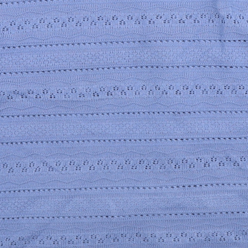 Isle Womens Blue  Knit Cardigan Jumper Size 20