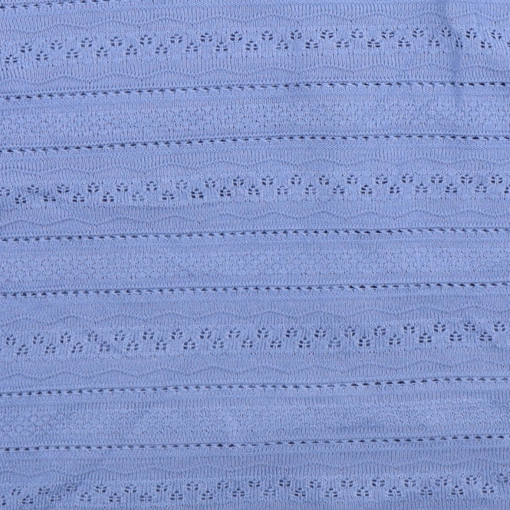 Isle Womens Blue  Knit Cardigan Jumper Size 20