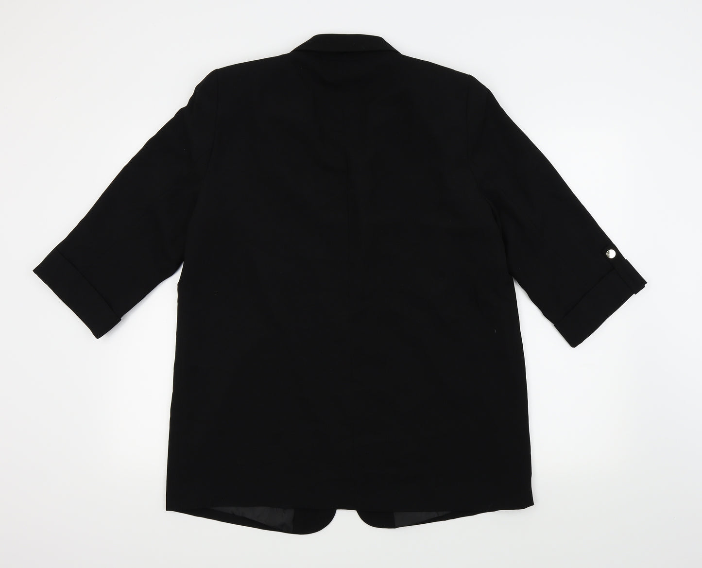 Peacocks Womens Black   Jacket Blazer Size 16