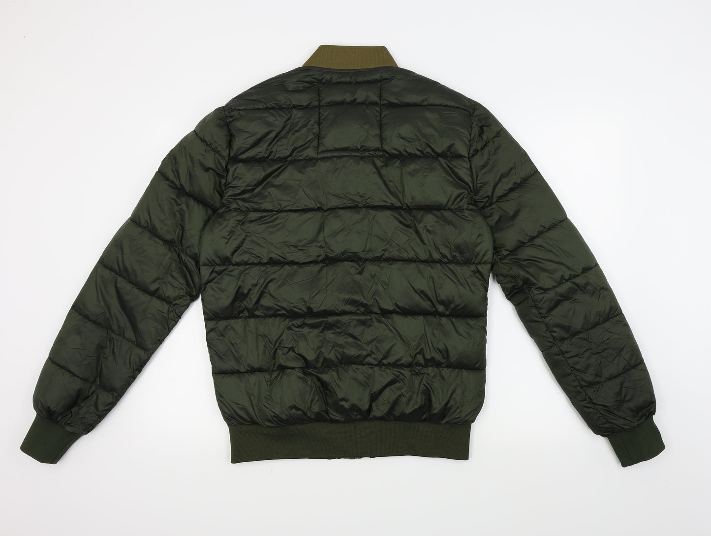 Superdry Mens Green   Puffer Jacket Coat Size M