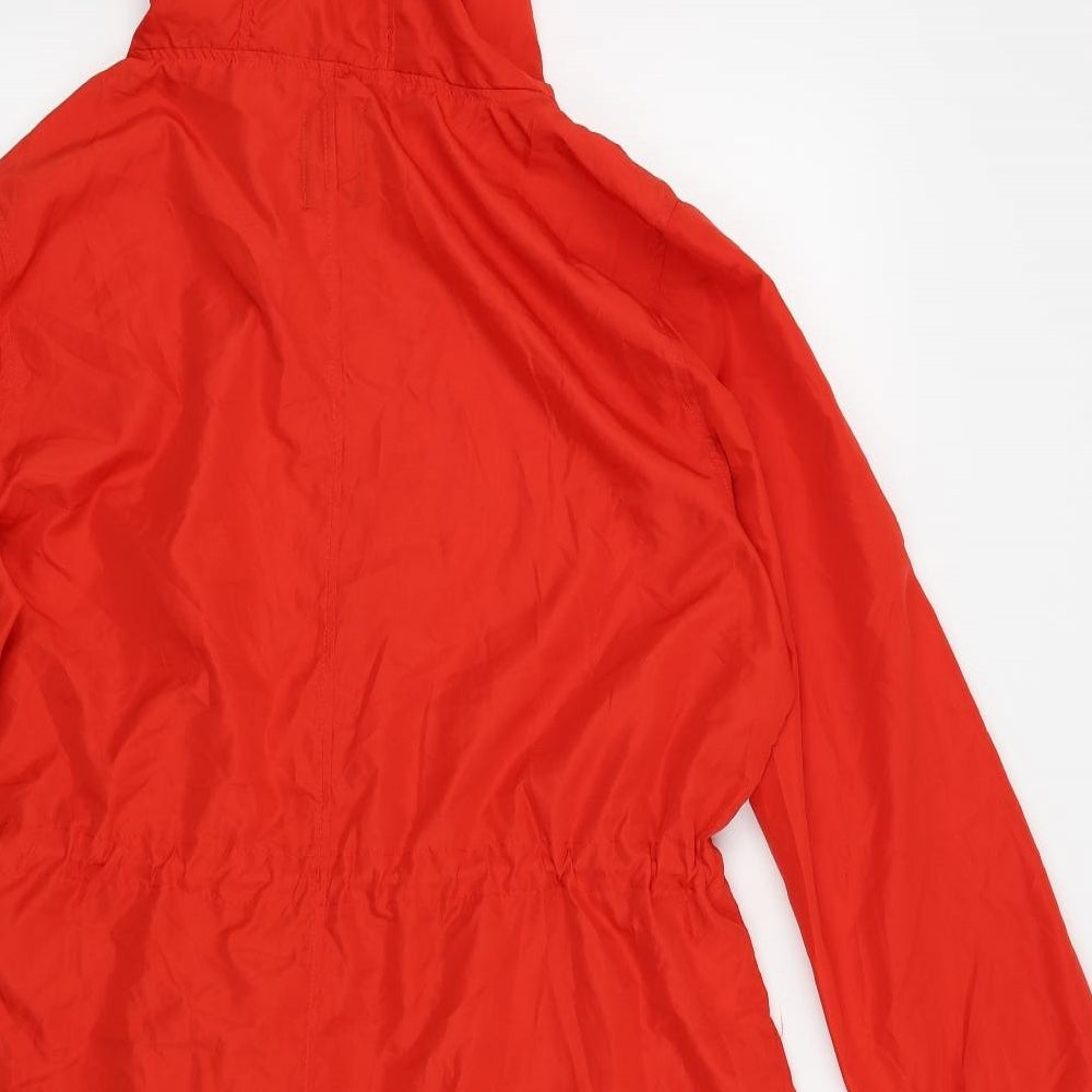 Primark Womens Red   Rain Coat Coat Size 14