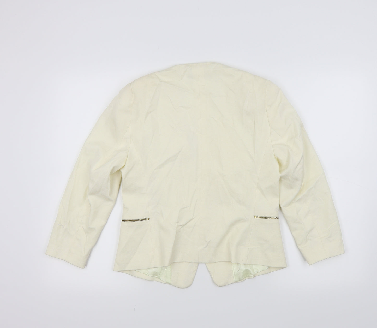 CC Womens White   Jacket Blazer Size 10