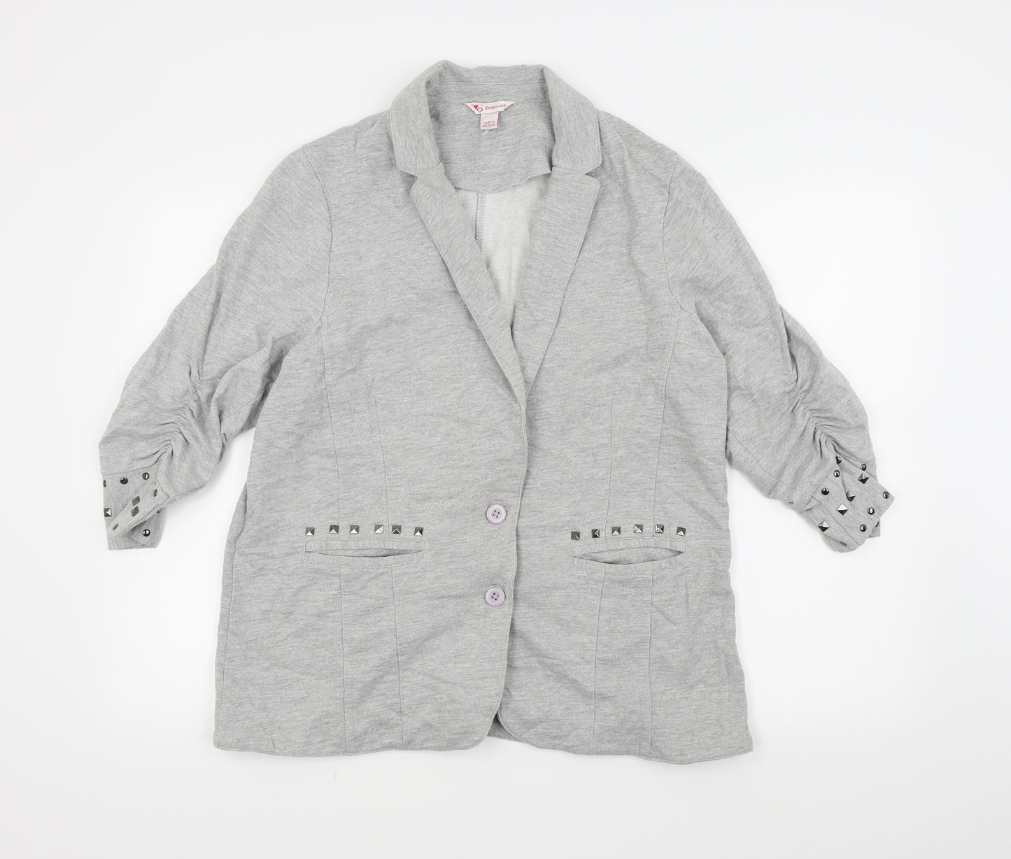 Glamorosa Womens Grey   Jacket Blazer Size 20