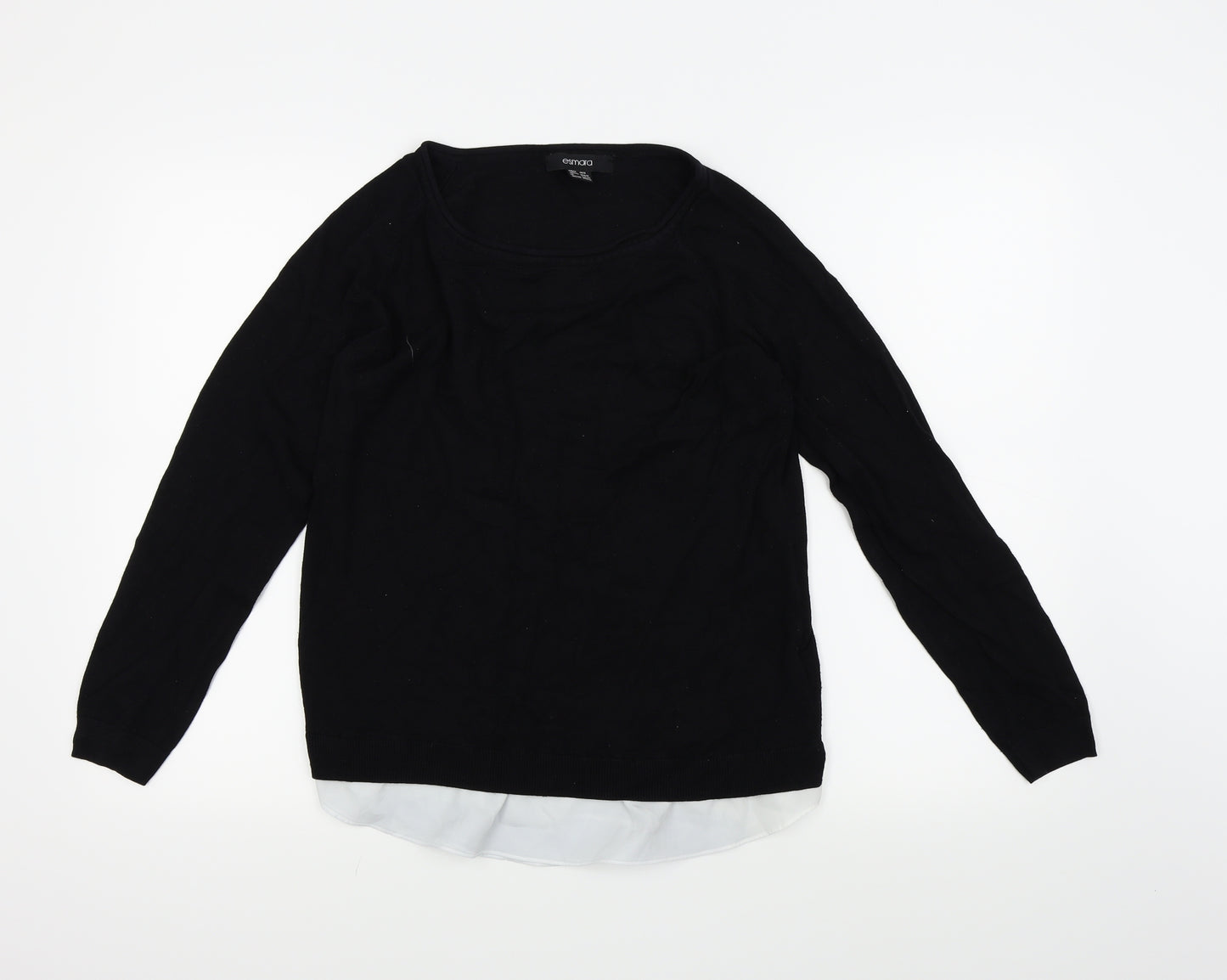 ESMARA Womens Black   Pullover Jumper Size 14