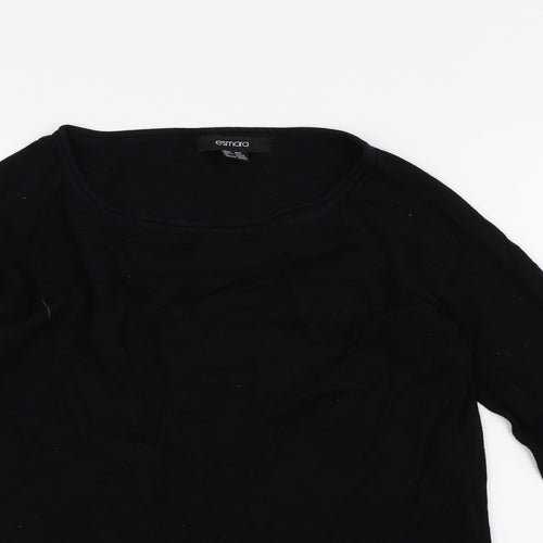 ESMARA Womens Black   Pullover Jumper Size 14