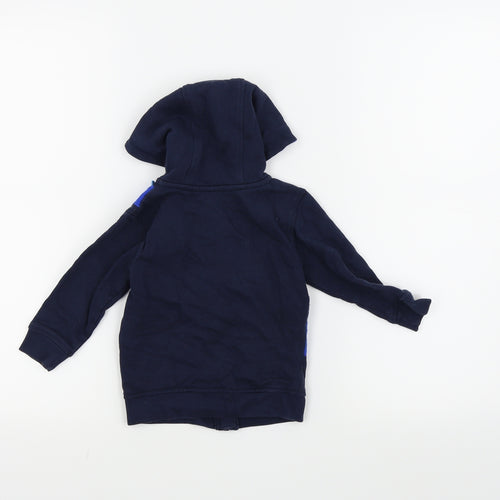 George Boys Blue   Full Zip Jumper Size 12-18 Months