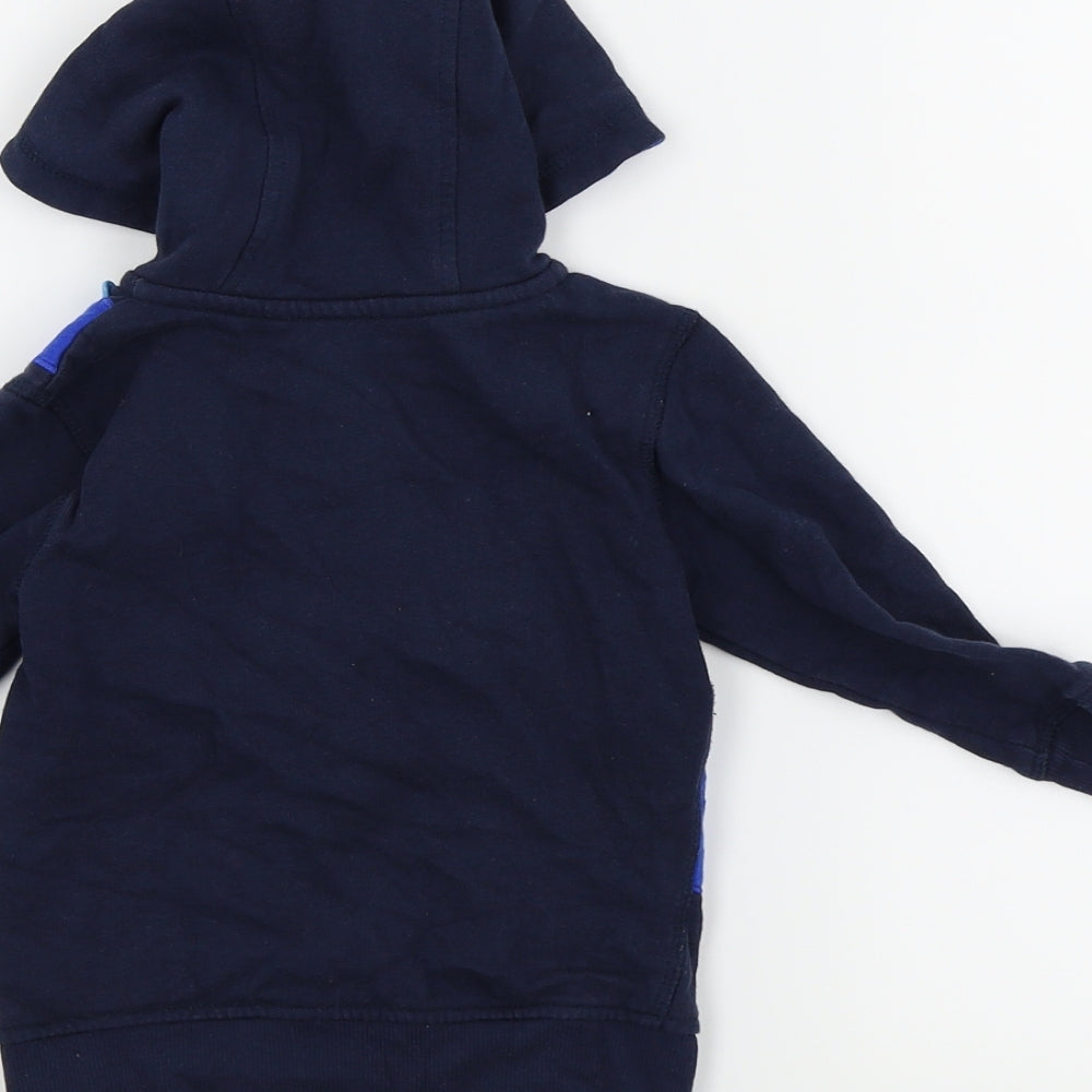George Boys Blue   Full Zip Jumper Size 12-18 Months