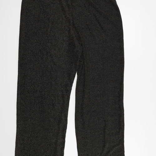 Roland Klein Womens Gold   Trousers  Size 16 L29 in
