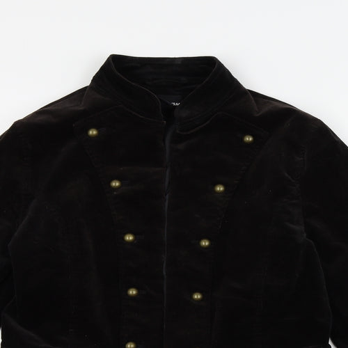 H&M Womens Black   Jacket Coat Size 16