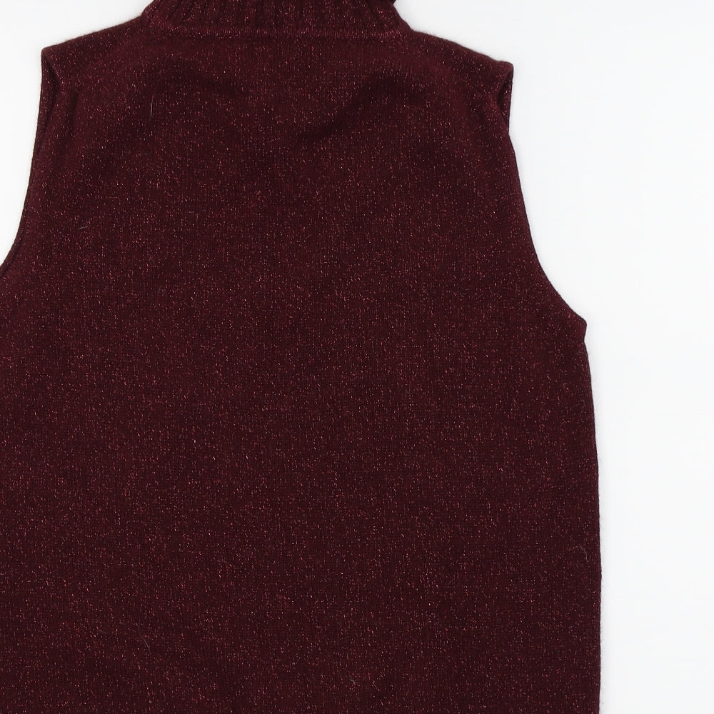 Jaeger Womens Purple   Vest Jumper Size XL
