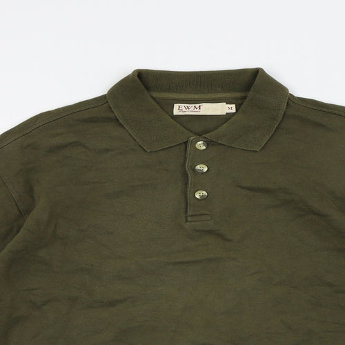 EWM Mens Green   Pullover Jumper Size M
