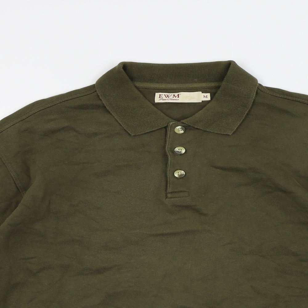 EWM Mens Green   Pullover Jumper Size M