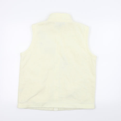 Reflect Collection Womens White   Vest Jumper Size M